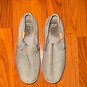 UGG Light Gray Slip-On Loafers